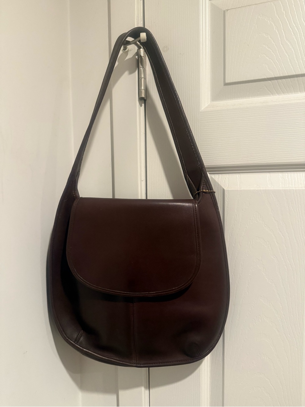 Coach Vintage Ergo Flap bag Dark Brown 9029